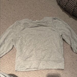 Gray Crewneck Sweatshirt